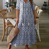 Rosalind – Abito lungo boho dalla vestibilità morbida