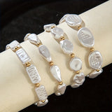 Set di 4 Bracciali con Perle