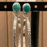 Orecchini Boho Chic in Onice Vintage