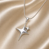Collana Nordstjerne in White Gold