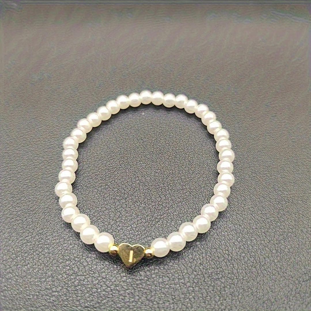 Bracciale con Perle A-Z