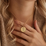 Paradiso™ - Collana con Fiore di Nascita Incisa