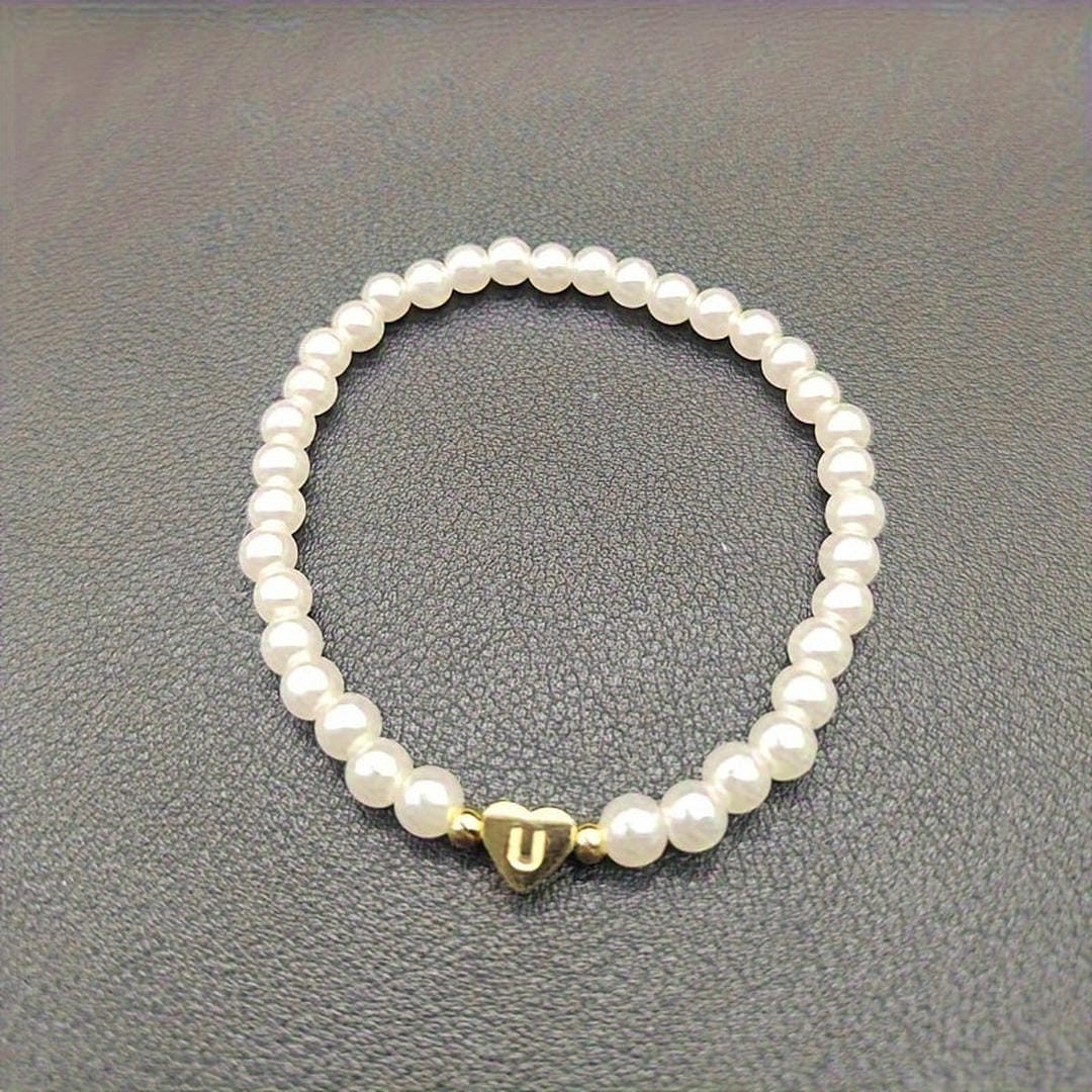 Braccialetto di Perle A-Z