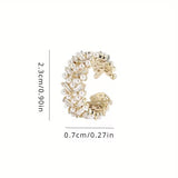 Anello Premium Foglia di Perla