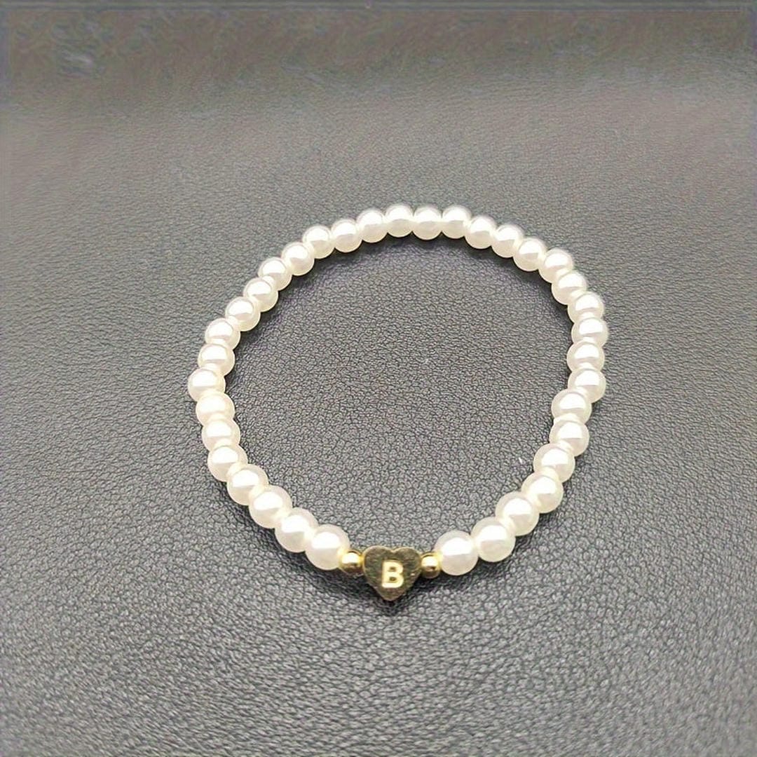 Bracciale con Perle A-Z