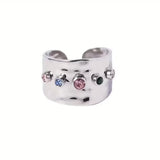 Anello Vintage in Zirconia Cubica Dorata