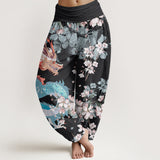 Belloure™ - Pantaloni Drago & Fiori di Ciliegio