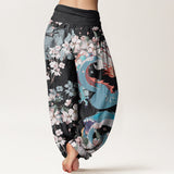 Belloure™ - Pantaloni Drago & Fiori di Ciliegio