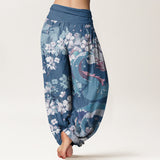 Belloure™ - Pantaloni Drago & Fiori di Ciliegio