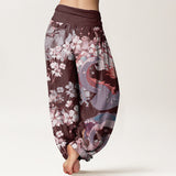 Belloure™ - Pantaloni Drago & Fiori di Ciliegio