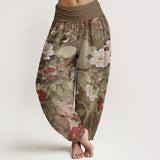 Miralune™ - Pantaloni Floreali a Peonia