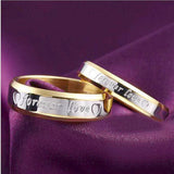 Anello Coppia Amore Eterno | Oro