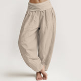 Avalisse™ - Pantaloni Harem in Cotone Puro