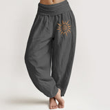 Valleria™ - Pantaloni con Motivo Sole