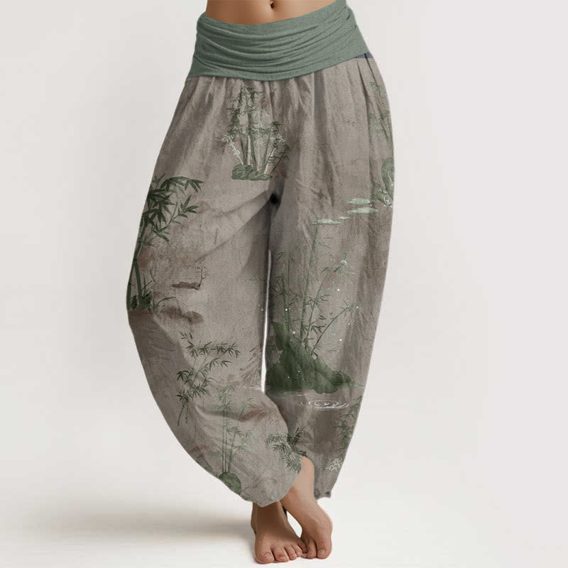 Auroline™ - Pantaloni in Bambù e Pietra