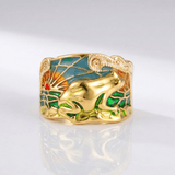 Auria™ - Anello elegante in oro rosa