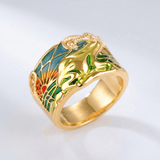 Auria™ - Anello elegante in oro rosa