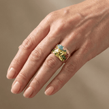 Auria™ - Anello elegante in oro rosa