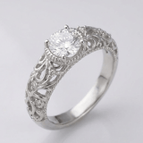 Livia™ - Anello vintage in argento