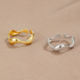 Anello Wave in Oro 18K