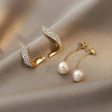 Orecchini in Oro Eleganti con Perle