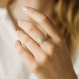 Anello a forma di cuore