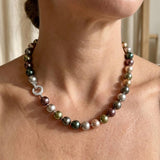 Collana a Filo di Perle di Mezzanotte