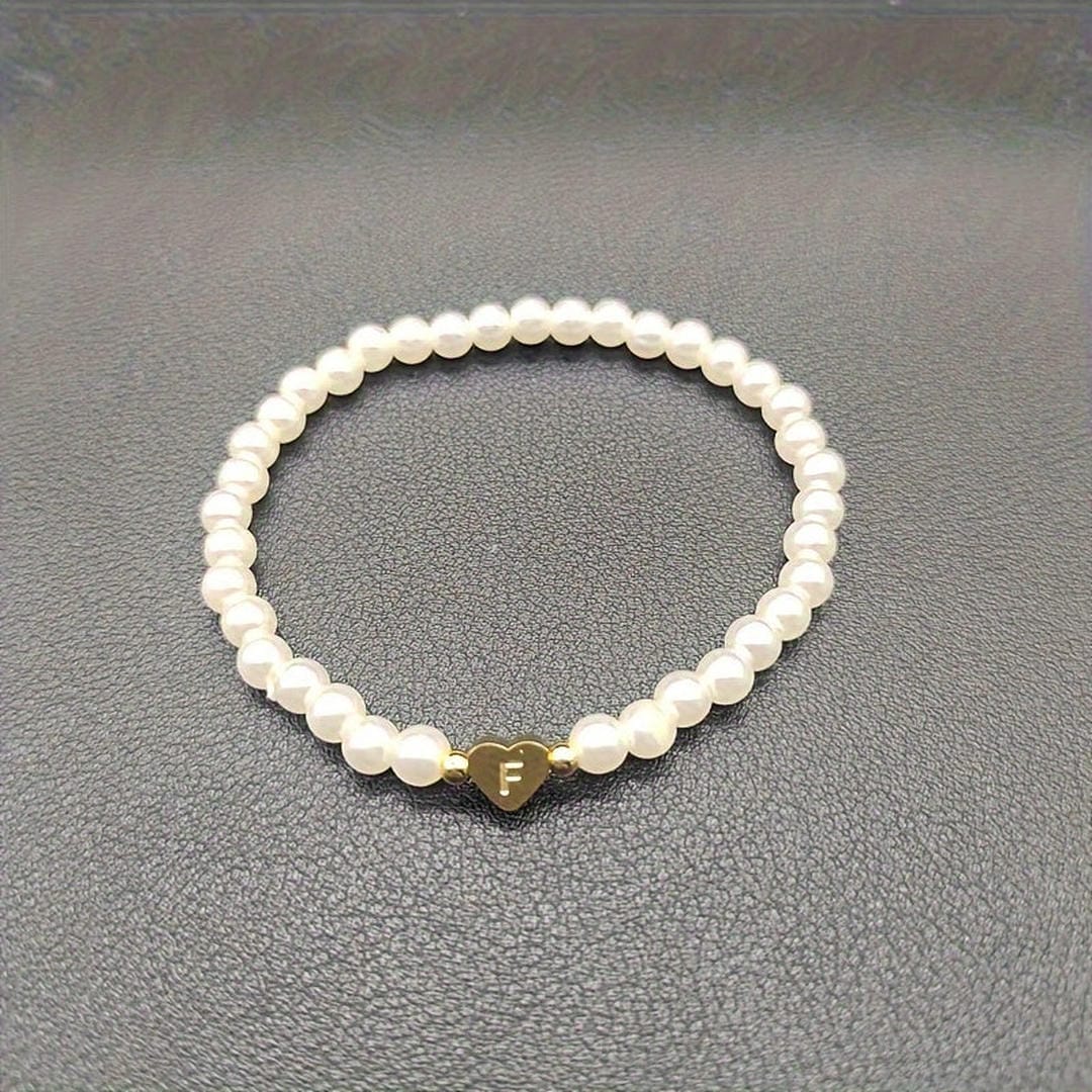 Braccialetto di Perle A-Z