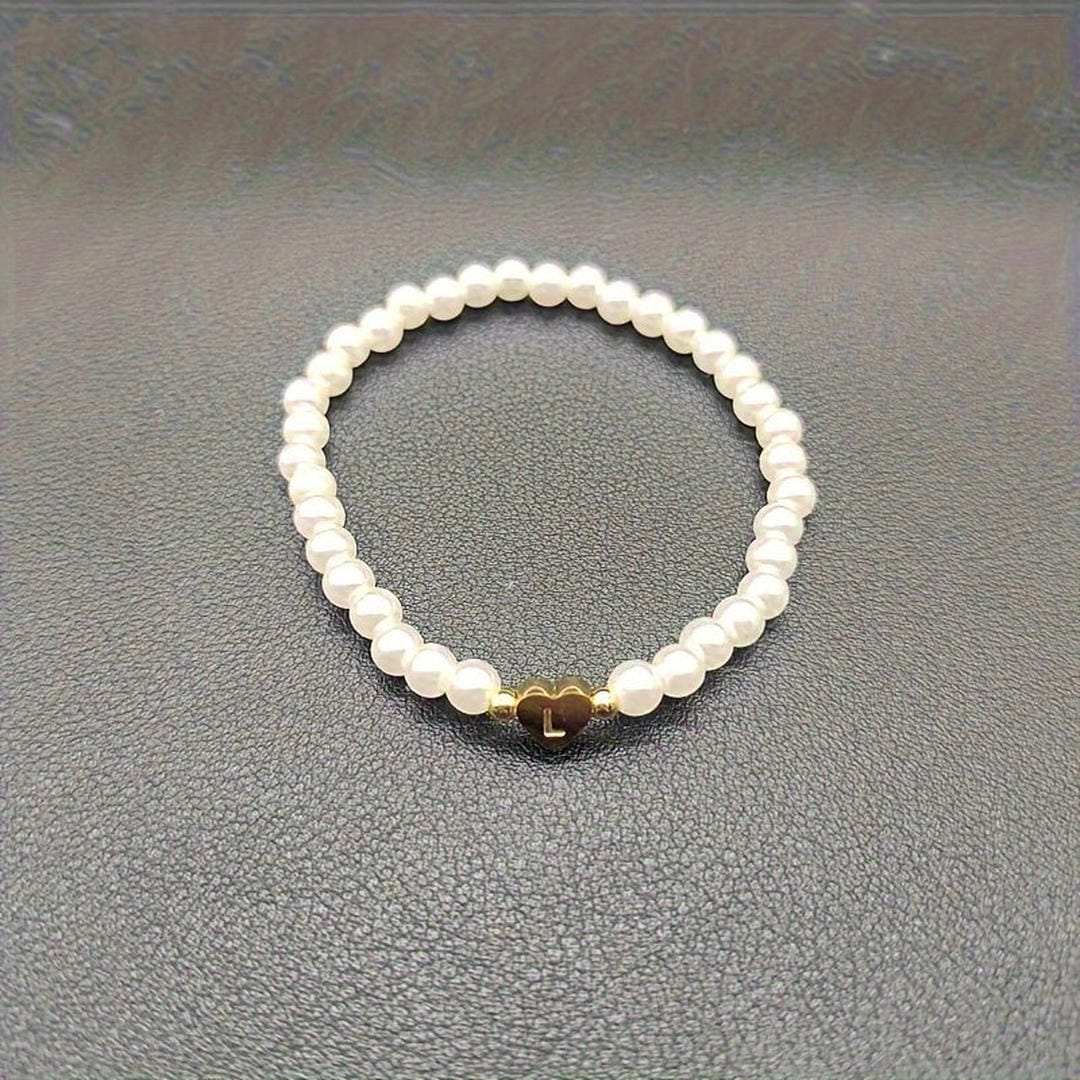 Bracciale con Perle A-Z