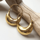 Orecchini Vintage Gold Kurve