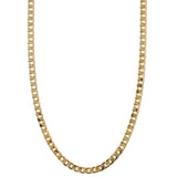 Riflessa™ - Collar de Oro Blanco con Eslabón Plano