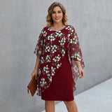 SABINE - Abito Elegante Stampato