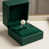 Anello Dichiarativo Regolabile Duo Pearl