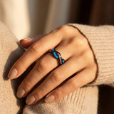Oravella™ - Anello in Argento Intrecciato