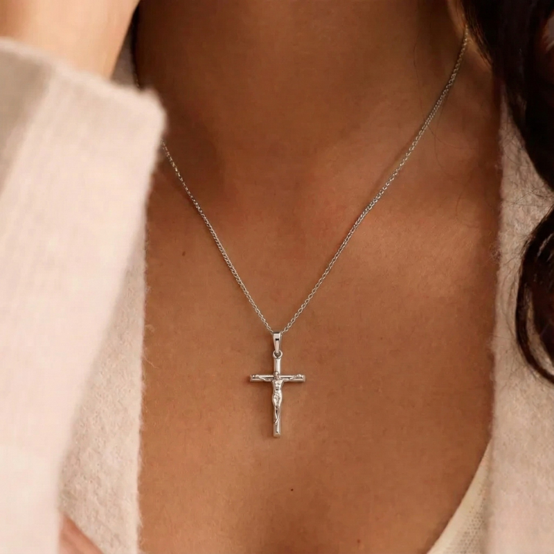 Venerata™ - Collana con Croce