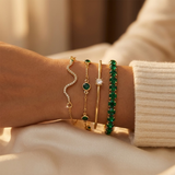 Vellessa™ - Collezione di Bracciali in Oro con Smeraldi