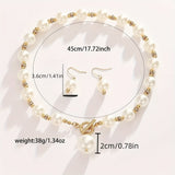 Set di Collane di Perle Chunky
