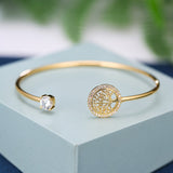 Bracciale in Oro Bianco con Albero della Vita