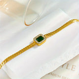 Orave™ - Bracciale con smeraldo