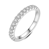 Doravita™ - Anello Nuziale in Oro Bianco