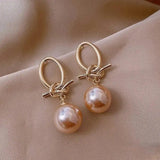 Orecchini Raffinati con Perle Rosa