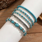 Mirella™ - Collezione di Bracciali Boho con Perline Turchesi