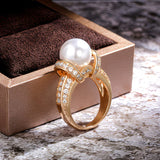 L'Anello con Perla Corona