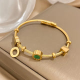 Elore™ - Bracciale con smeraldo