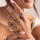 Anello con Pietra Nascita Navae