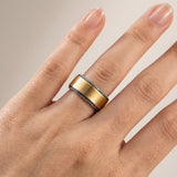 Niva™ - Anello rustico bicolore