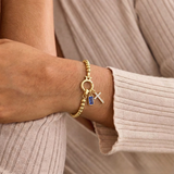 Immacolata™ - Bracciale Croce con Pietra del Mese