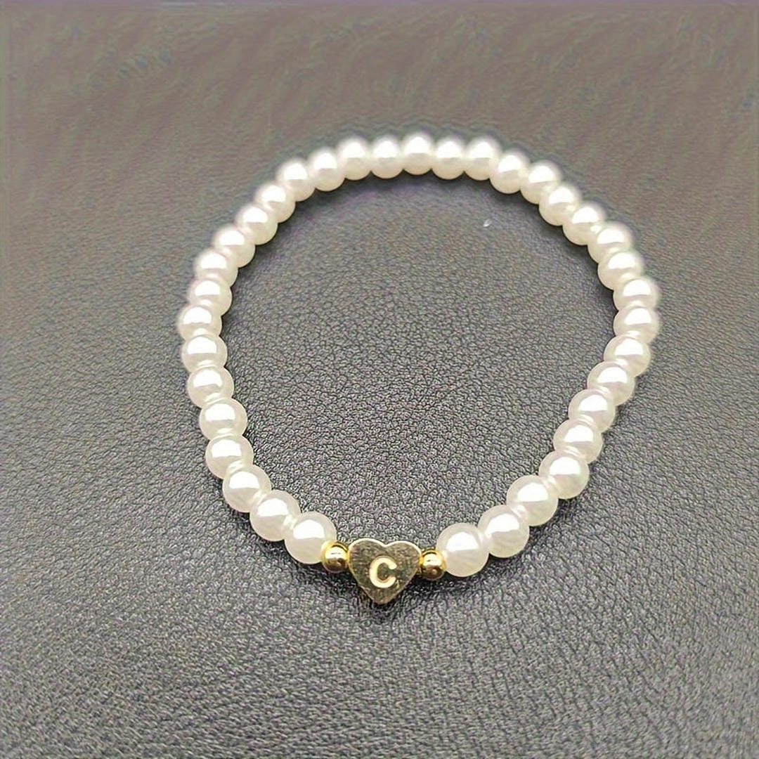 Braccialetto di Perle A-Z