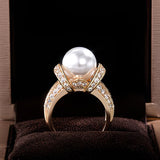 L'Anello con Perla Corona