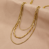 Collana a Catena Stratificata Miela